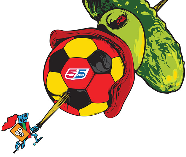 55DSL x Panini World Cup T-Shirt Designs