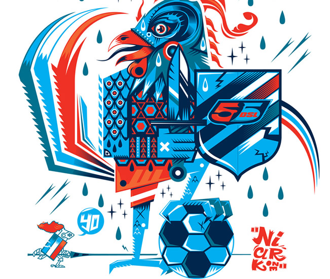 55DSL x Panini World Cup T-Shirt Designs