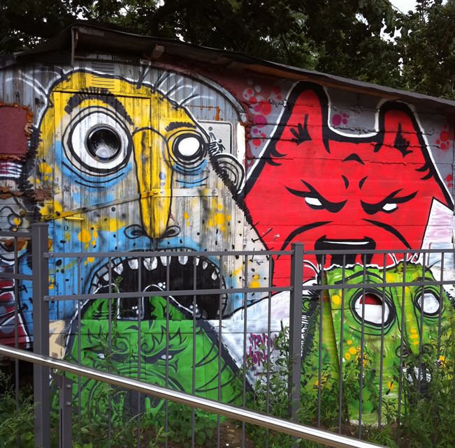 Berlin Street Art on The Import