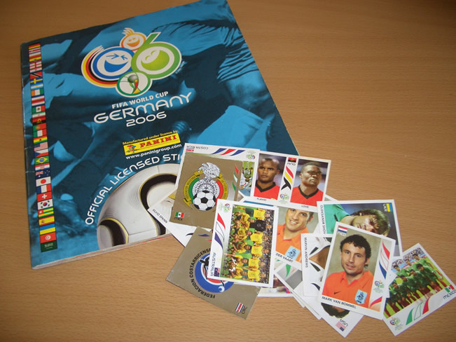 Panini World Cup Sticker Albums Germany 2006