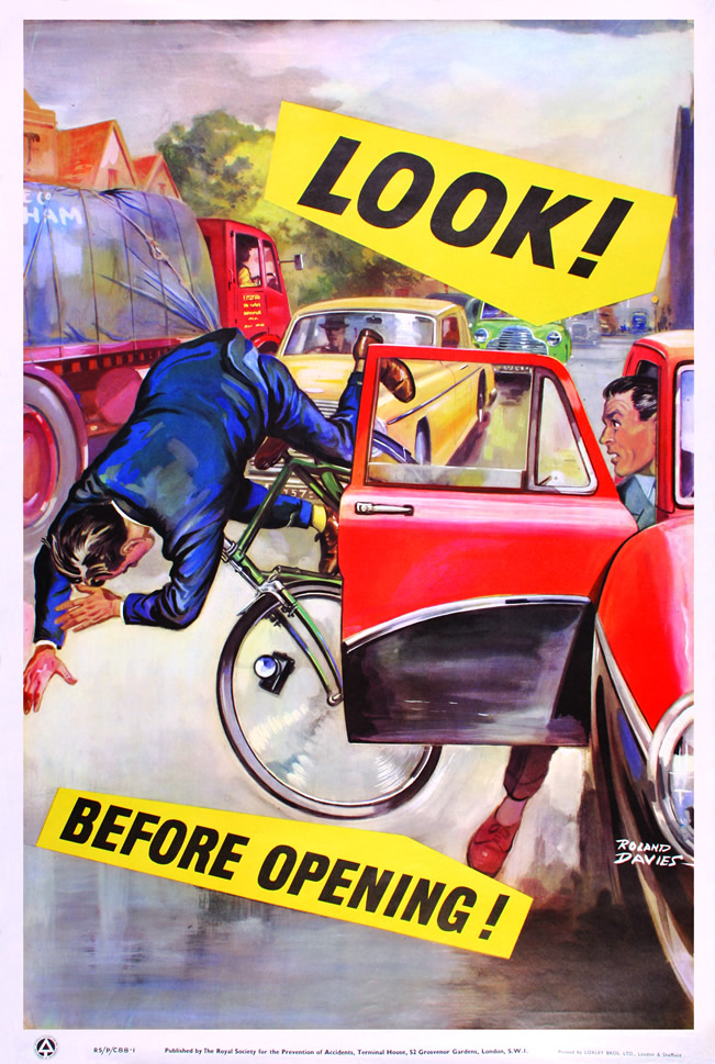 Vintage Road Safety Posters